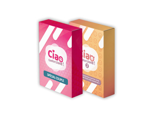 Pack Duo "C" : Ciao Comfort Zone 2 + Ciao Comfort Zone Couple
